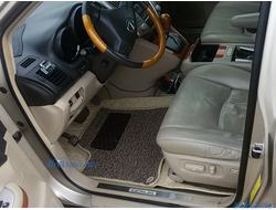 3D коврики в салон Lexus RX из экокожи