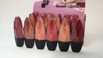 Блески матовые и стойкие набор из 6 шт от NYV YORK X LONG LASTING MATTE LIP GLOSS