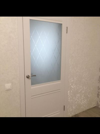 АЛЬБЕРО. РИМ. VINYL (ВИНИЛ) ВАНИЛЬ/ СТЕКЛО ХУДОЖЕСТВЕННОЕ