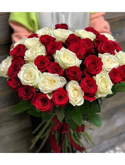 Микс из 35 роз