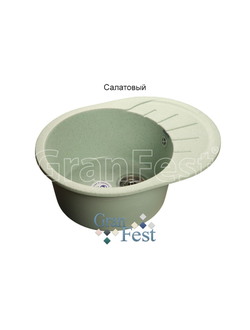 Керамическая мойка Granfest GF-R580L реверсивная 1 секционная мойка