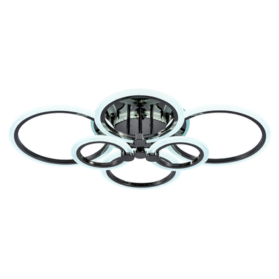 Люстра светодиодная 8076/6 PBK 132W+11W RGB Profit Light