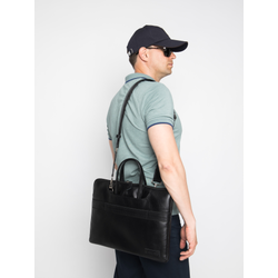 Сумка-папка Bertinoro black (арт. 5077-01)