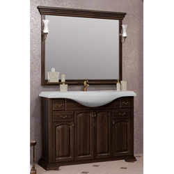 Мебель для ванной Opadiris Риспекто 120 орех антикварный