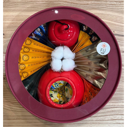 Набор №11 китайского чая с банкой для хранения чая в форме китайской тыквы (ху лу)