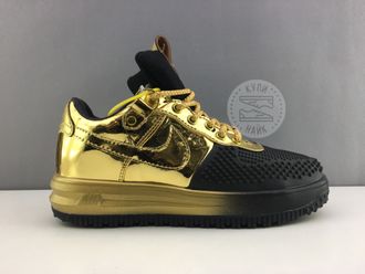 Nike Lunar Force 1 Gold Black (36-40) Арт. 127MA