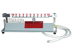 Прибор для демонстрации механ. колебаний (на воздушной подушке)