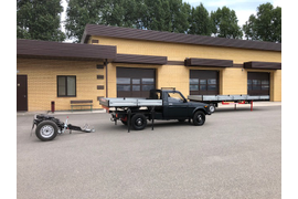 Габаритные размеры прицепа Грузоподъёмность от 1т до 2,5 т.Категория В к Е.