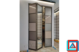 Комбинация: складная 2 створки + распашная