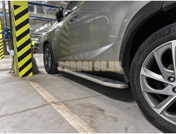 Пороги на Lexus NX 200t,200,300h (2014-2017) Premium