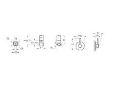 Комплект напольного унитаза VitrA Serenada (с сиденьем с микролифтом и с механизмом смыва Geberit), 9722B003-7203