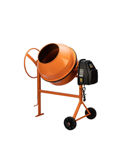 Бетоносмеситель Сибртех БСЕ-140П, 140 л, 500 Вт, полиамидный венец