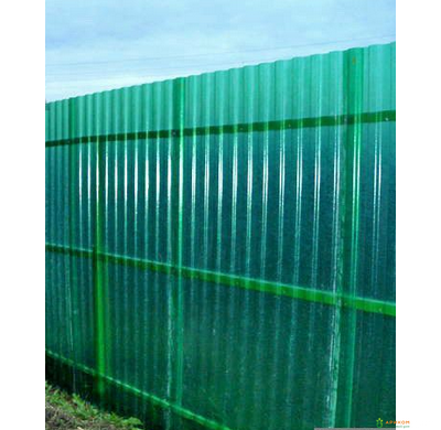 Профилированный поликарбонат прозрачный 0,8мм