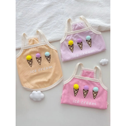 Майка Ice Cream для собак мелких пород и кошек, цвет Лаванда