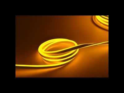 Неон гибкий General 220V 9.6W/m 120lm/m желтый 50м сеч8х16 GLS-2835-120-9.6-220-NL-IP67-Y 504511