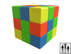 Мягкий конструктор Кубик-рубик