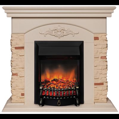 Электрокамин Neapolis WT с очагом Fobos