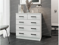 ЛДСП Комод К800-3/2 Белый гладкий