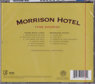 The Doors - Morrison Hotel купить CD в интернет-магазине CD и LP "Музыкальный прилавок" в Липецке