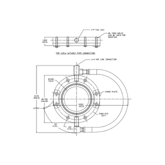 Воздушный кольцевой нож Nex Flow Ring Blade 20003, 20003X, 20003XS-316L