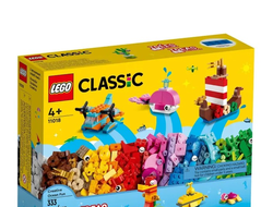 LEGO Classic Конструктор Творческое веселье в океане, 11018