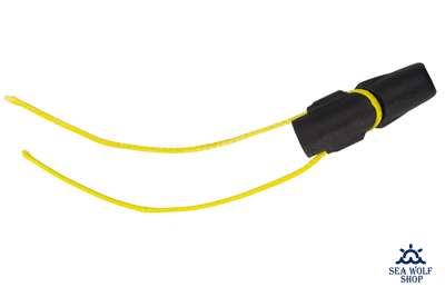 Линь 1.3мм Salvimar ACTIVE DYNEEMA желтый 140кг, за 1м