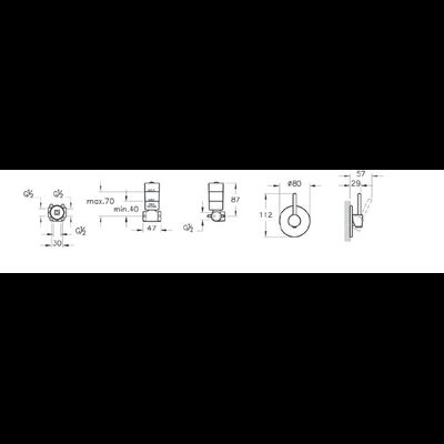 Комплект напольного унитаза VitrA Serenada (с функцией биде, с сиденьем, с микролифтом и с механизмом смыва Geberit), 9722B003-7205