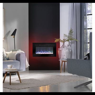 Линейный электроочаг Alpha Crystal