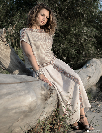 Юбка-миди MS 013