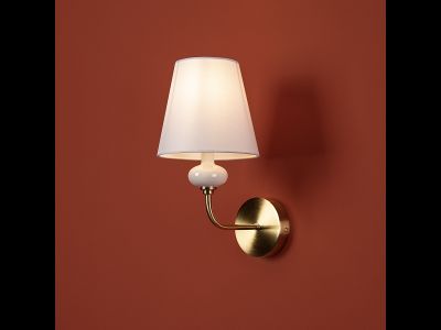 Freya, Настенный светильник (бра) Evelyn, FR2038WL-01BS