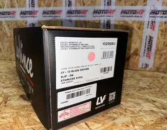 Глушитель - LEOVINCE LV-10 BLACK 15206BU