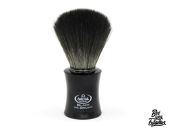 Помазок Omega 0196818 из синтетики Black Hi-brush