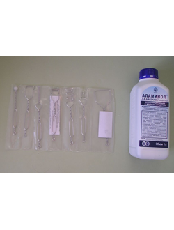 Комплект постановочных логопедических зондов 7 шт+Аламинол