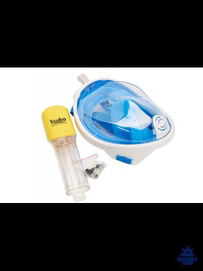 Маска полнолицевая Scuba Brothers Venom Blue с креплен. д/камеры L/XL !promo