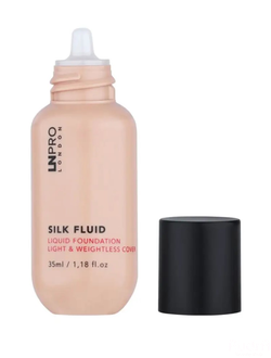LN PRO Тональная основа для лица SILK FLUID,  тон 101 фарфор