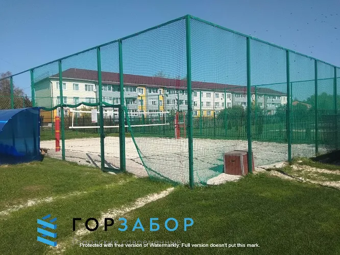 Спортивное ограждение высотой 3 метра под ключ