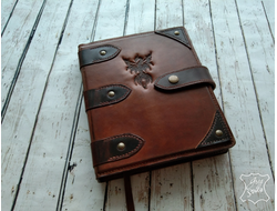 кожаный ежедневник, подарок руководителю, ежедневник с тиснением, ежедневник на заказ, что подарить