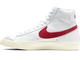 Nike Blazer Mid 77 White (Белые с красным)