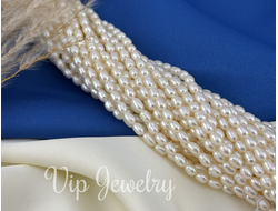 Жемчуг культивированный (натуральный), размер 4-5мм