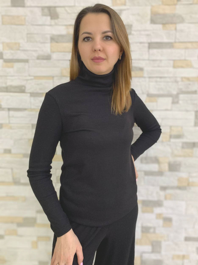 Джемпер 1-11240 черный