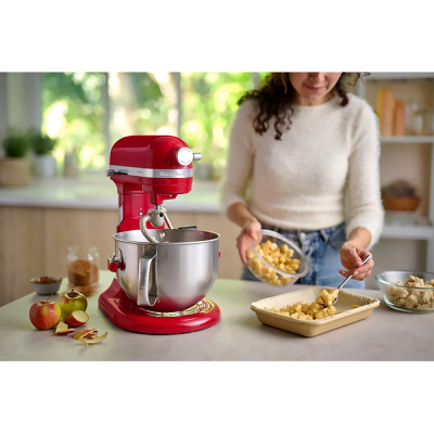Миксер KitchenAid, Artisan, чаша 5,6 л., красный, 5KSM60SPXEER