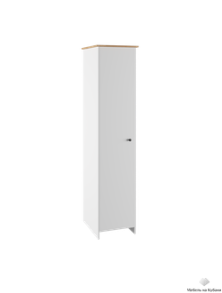 Теодора Шкаф Белый/Дуб крафт