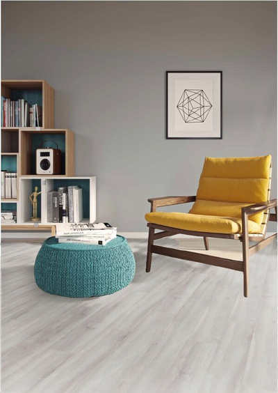 Ламинат Wineo Дуб Лунный LA142N в интерьере