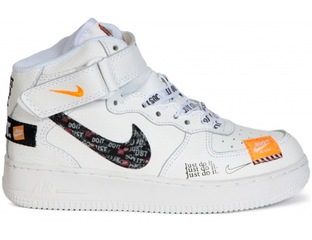 Nike Air Force 1 Mid Just Do It White