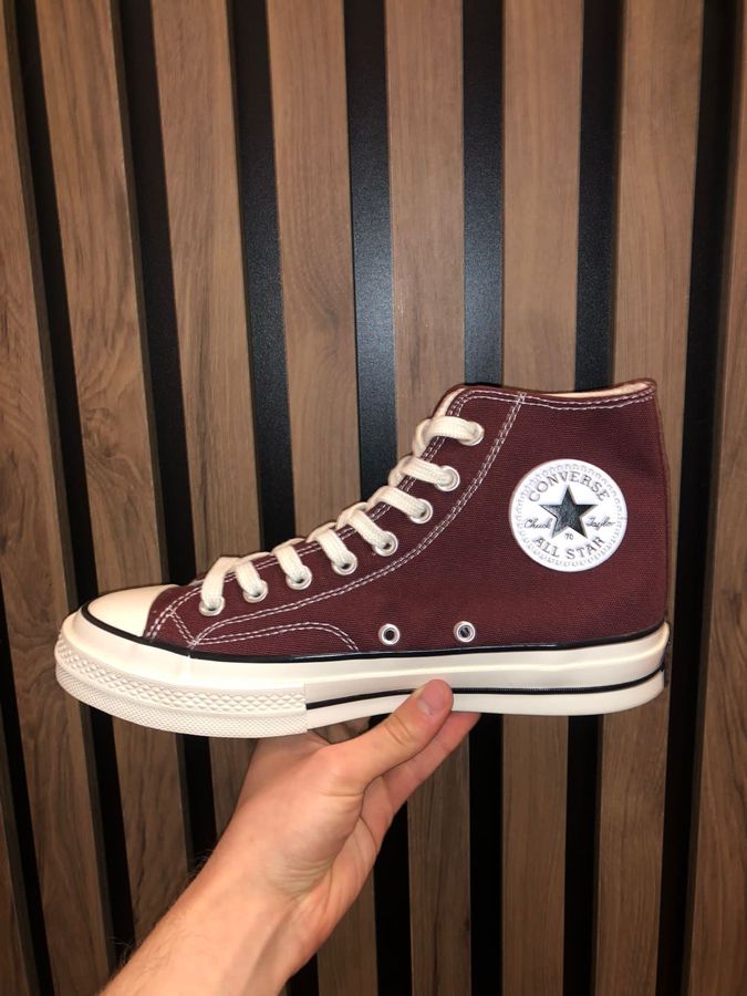 Успей купить Кеды Converse Chuck Taylor 70 бордовые высокие 171567C со скидкой в Спб