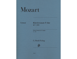 Mozart: Piano Sonata in F major K. 280