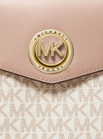 Сумка сэтчел женская Michael Kors Carmen Small розовая