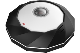Панорамная WiFi/lan IP видеокамера с углом обзора 360 градусов и встроенным видеорегистратором