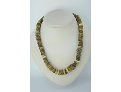 Лечебные бусы "Диски" из темного янтаря