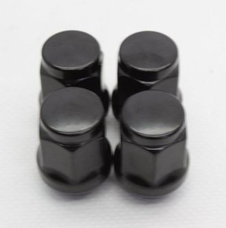 Гайка конус 12*1,25 черный HEX 19